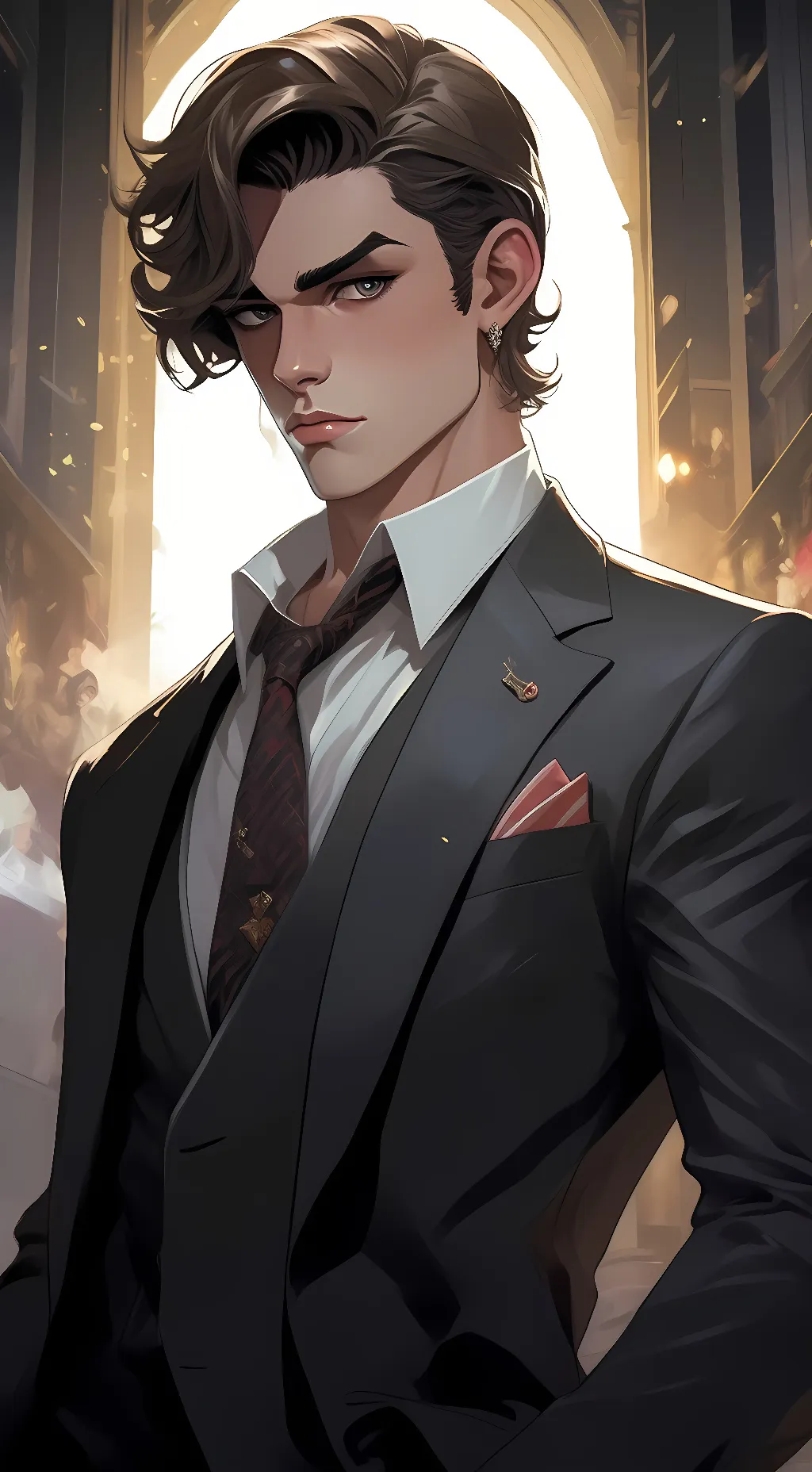 ai character: Axel background