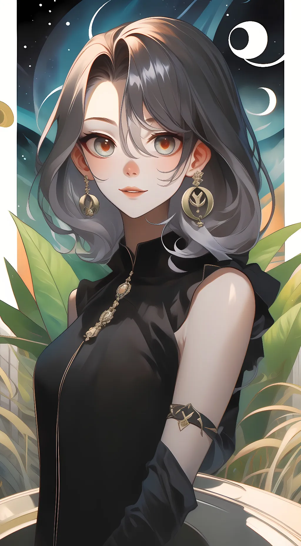 ai character: kitty background