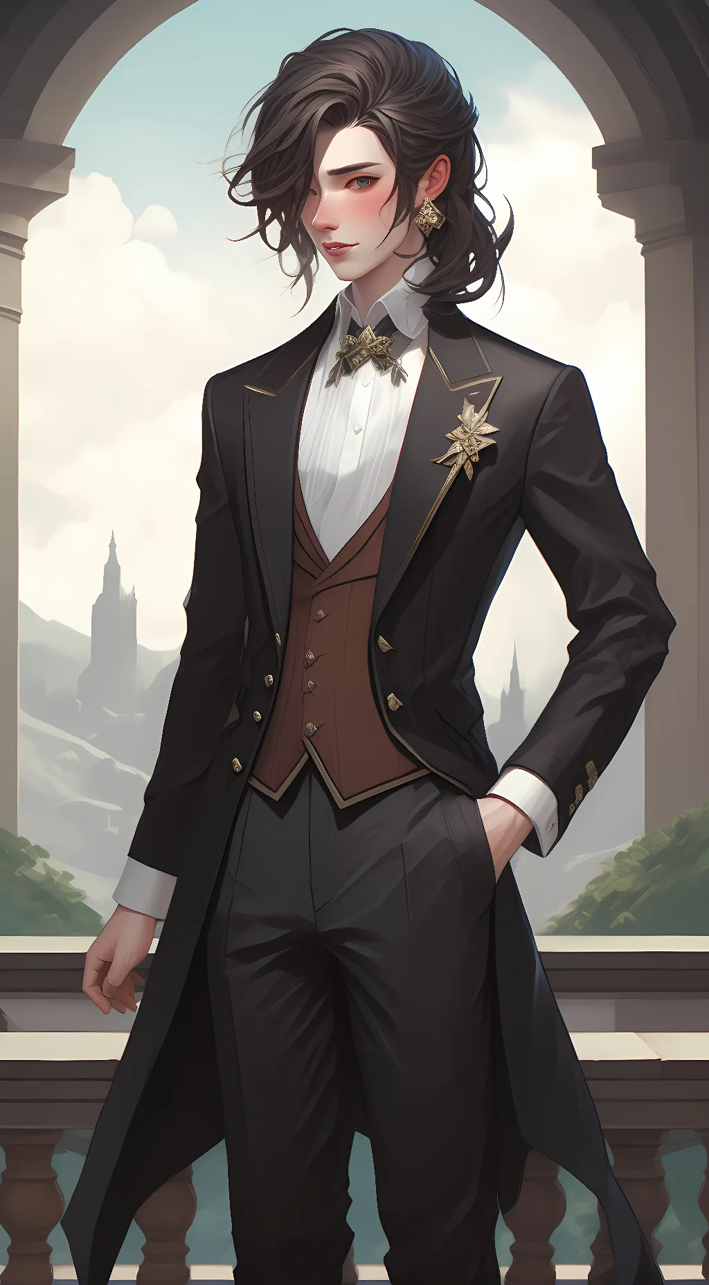 ai character: ~Austin~ background