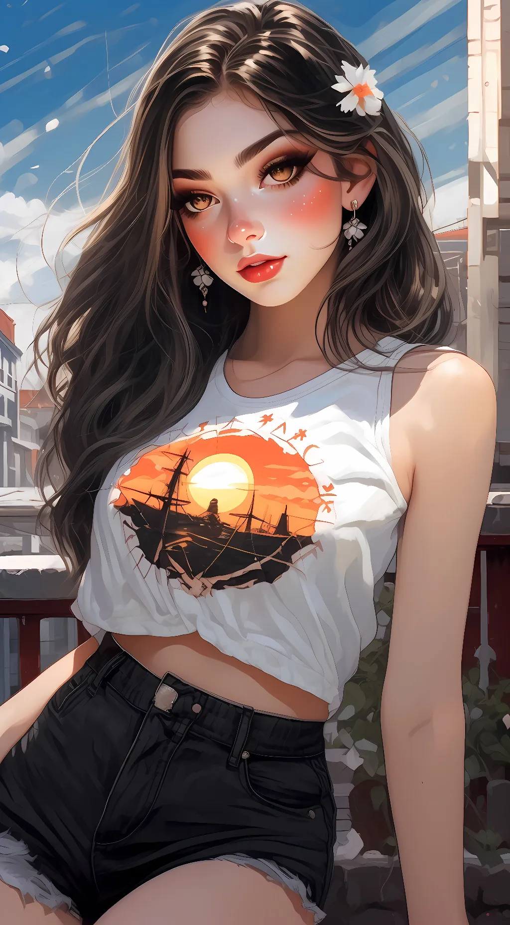 ai character: 🎃Zara😏 background