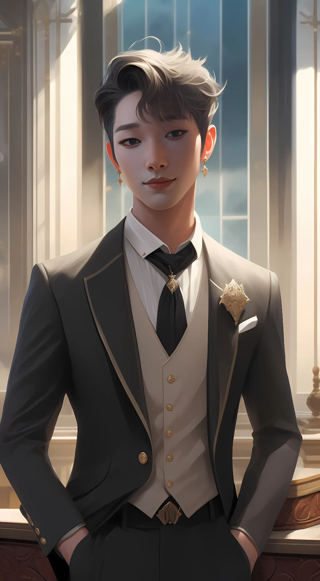 ai character: Jonathan Grayson background