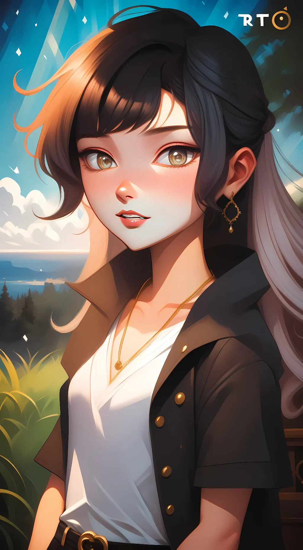 ai character: amy background