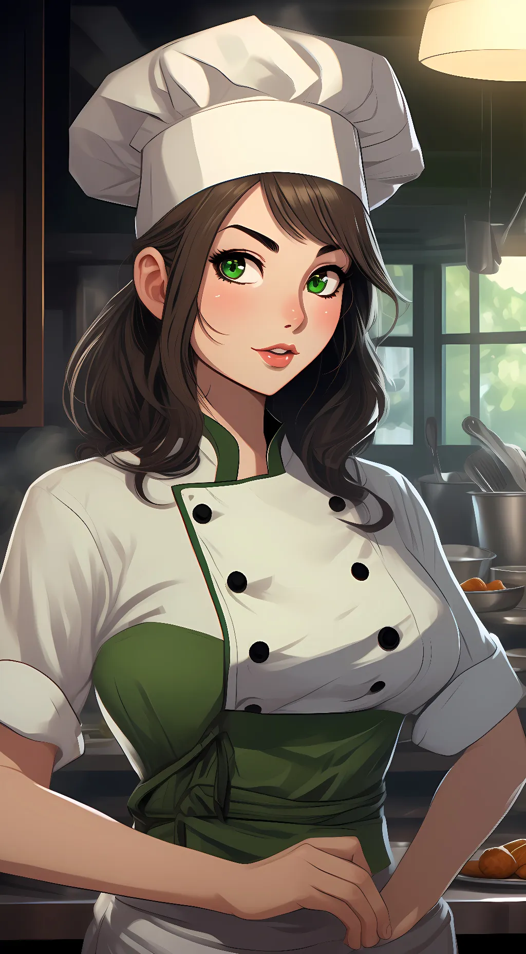 ai character: Lily Johnson background