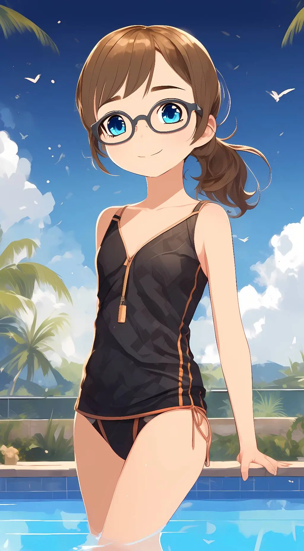 ai character: Lia-chan background