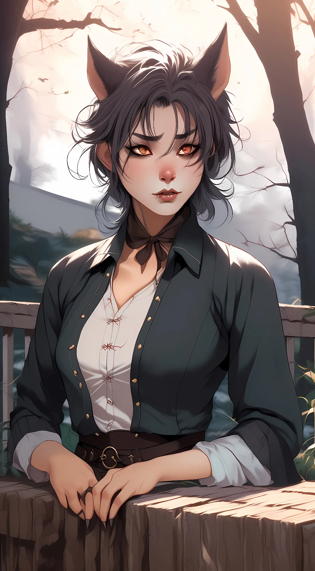 ai character: ~○Layla○~ background