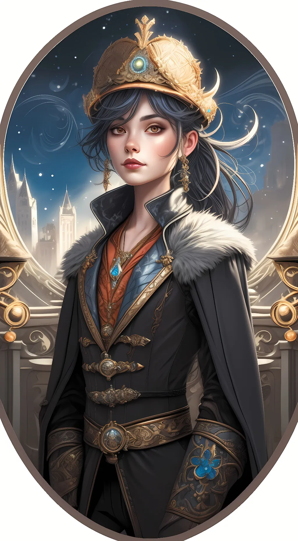 ai character: Nova background