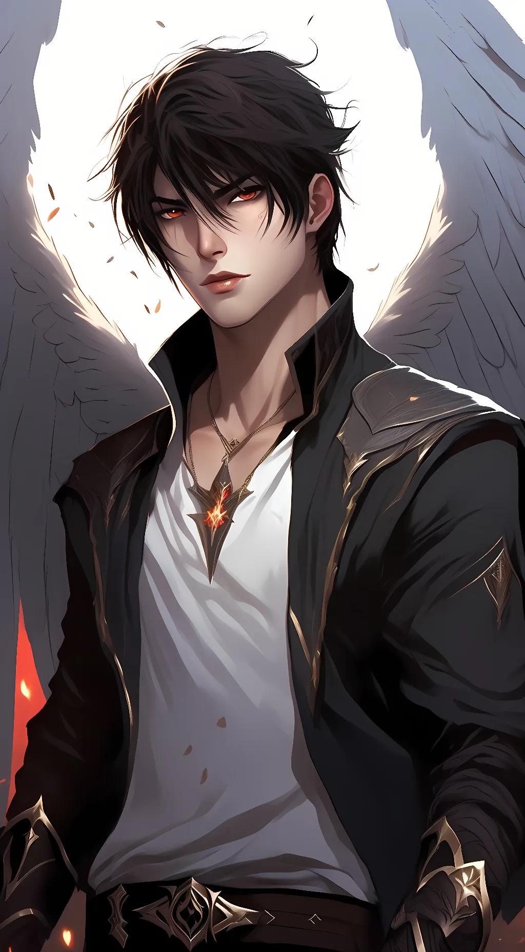 ai character: Azrael Morningstar background
