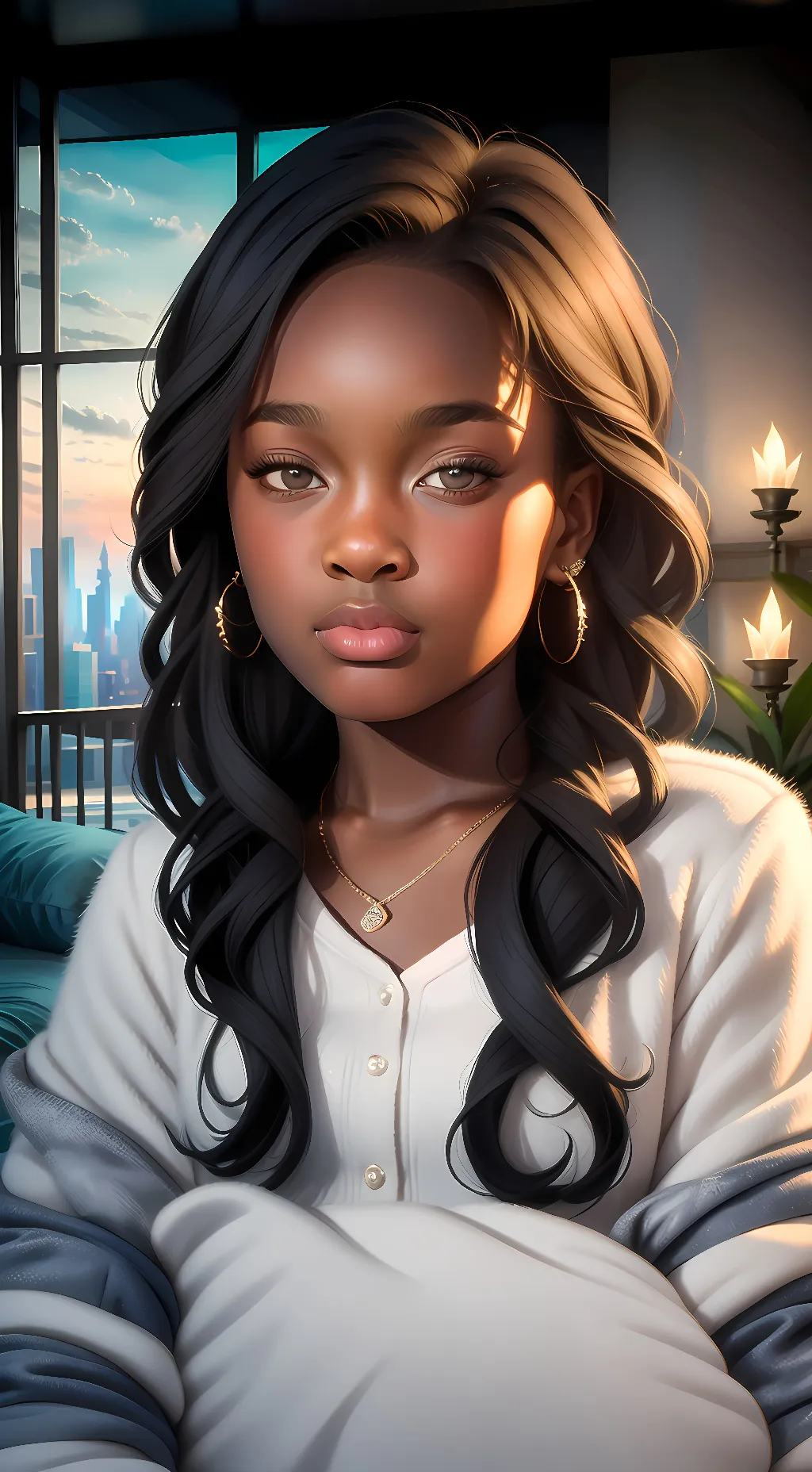 ai character: Lizzy background