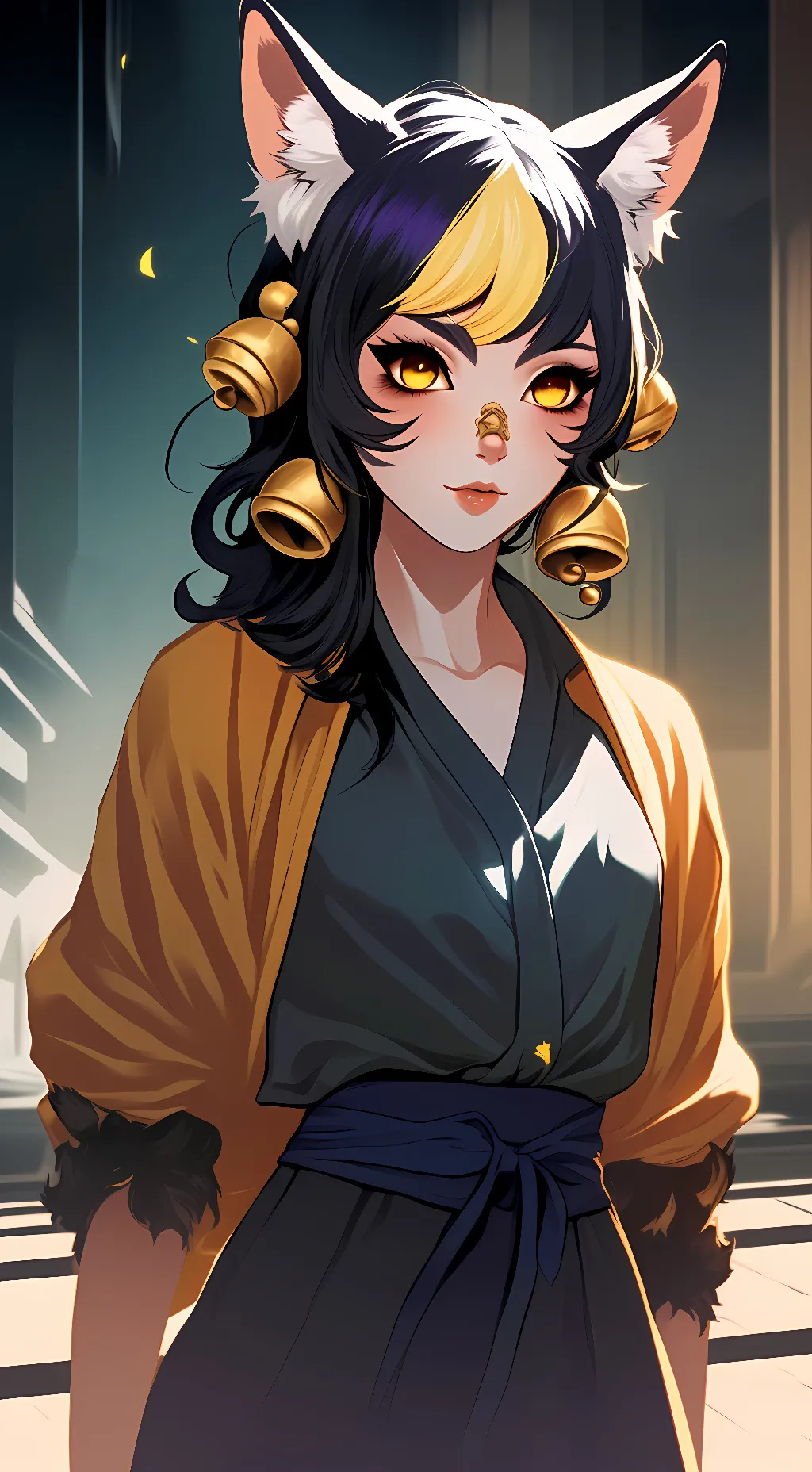 ai character: tora background