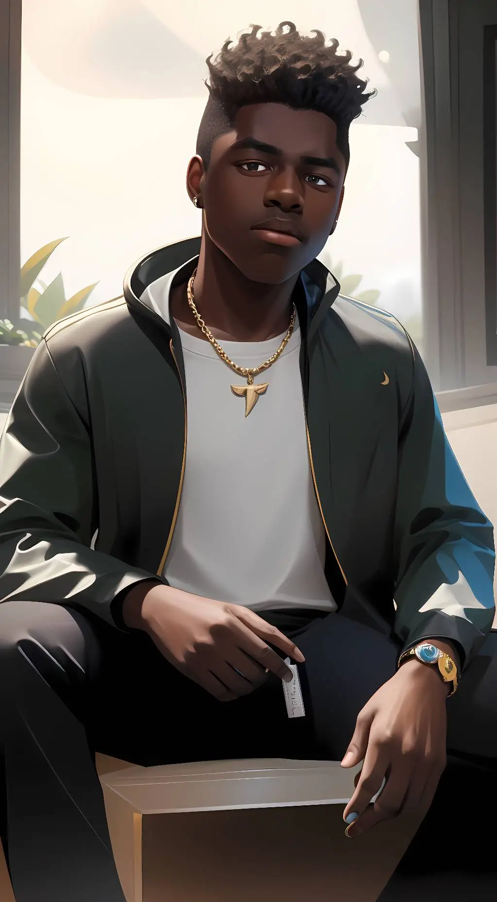 ai character: Josh A background