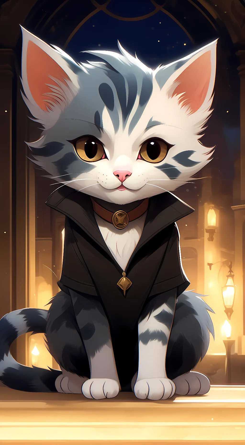 ai character: tux background