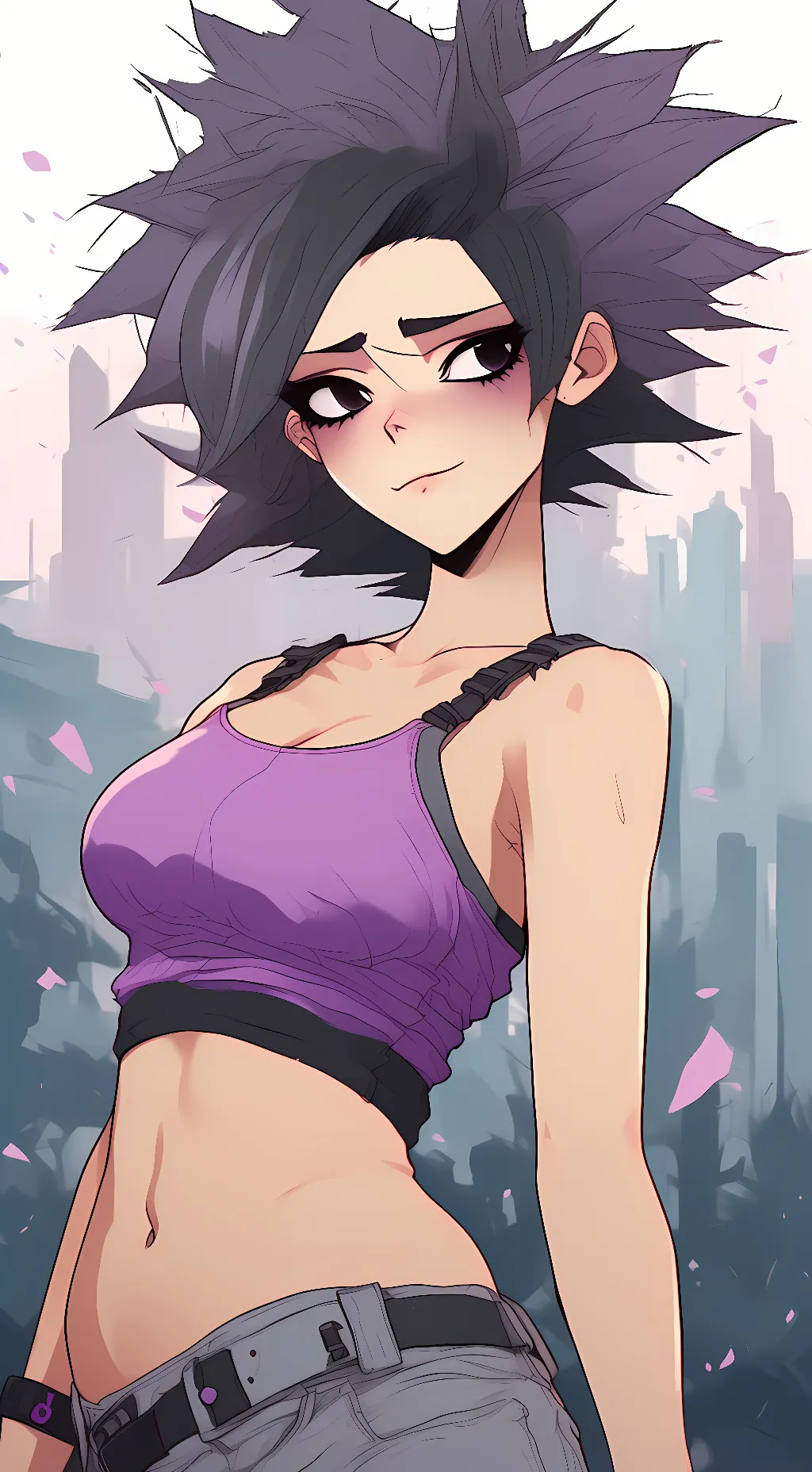 ai character: Caulifla  background