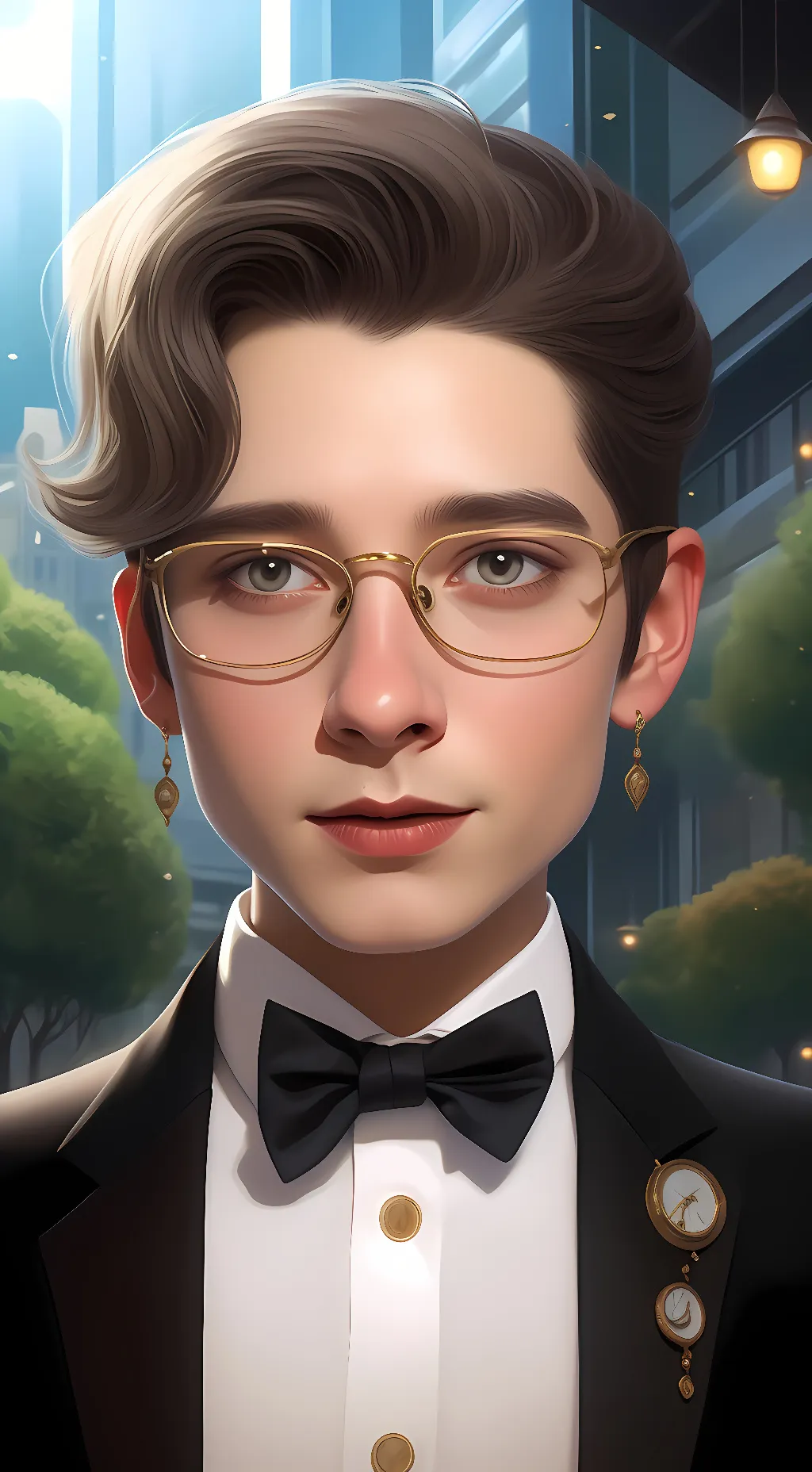 ai character: John Doe background