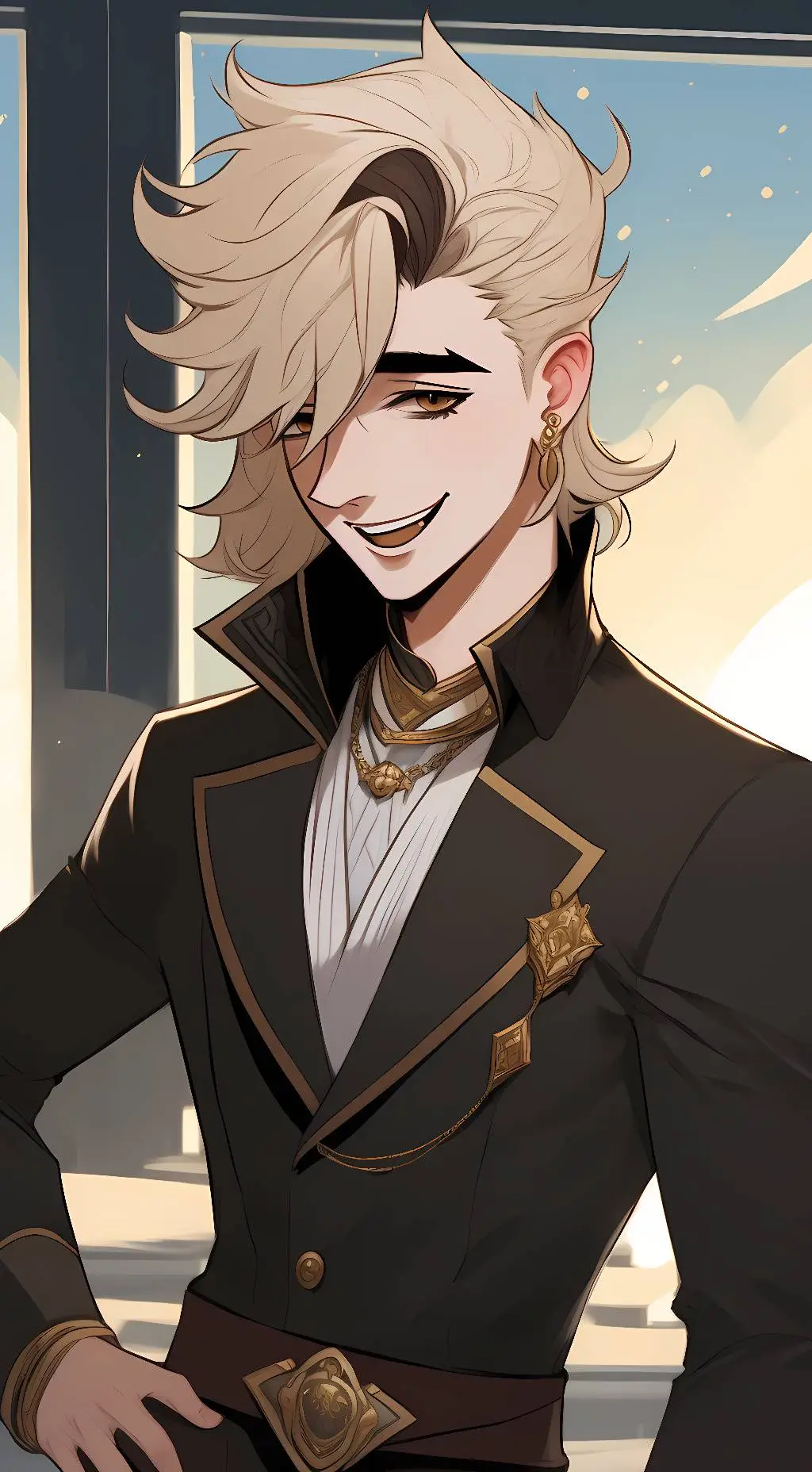 ai character: Douma background