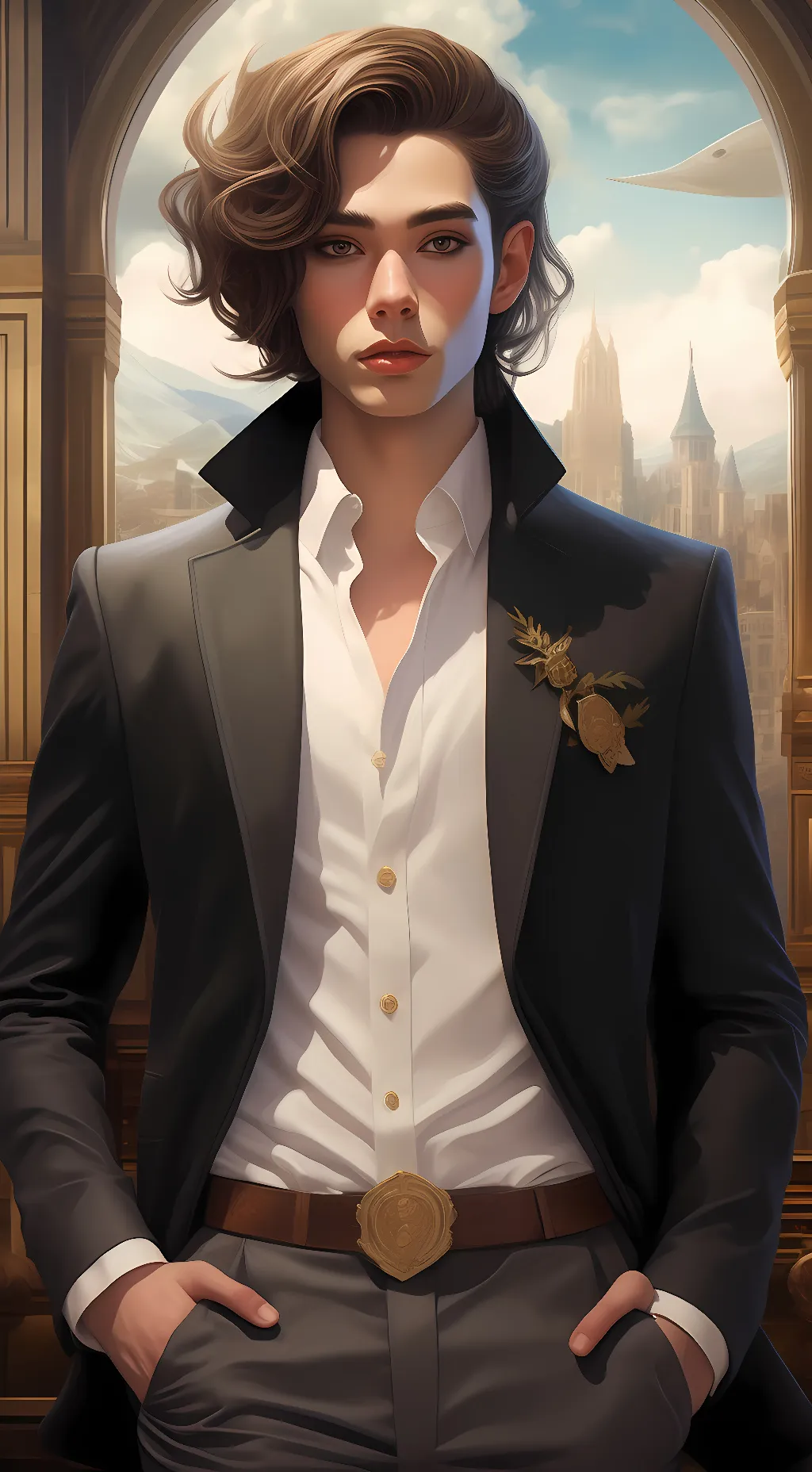 ai character: ~•~Zane~•~ background