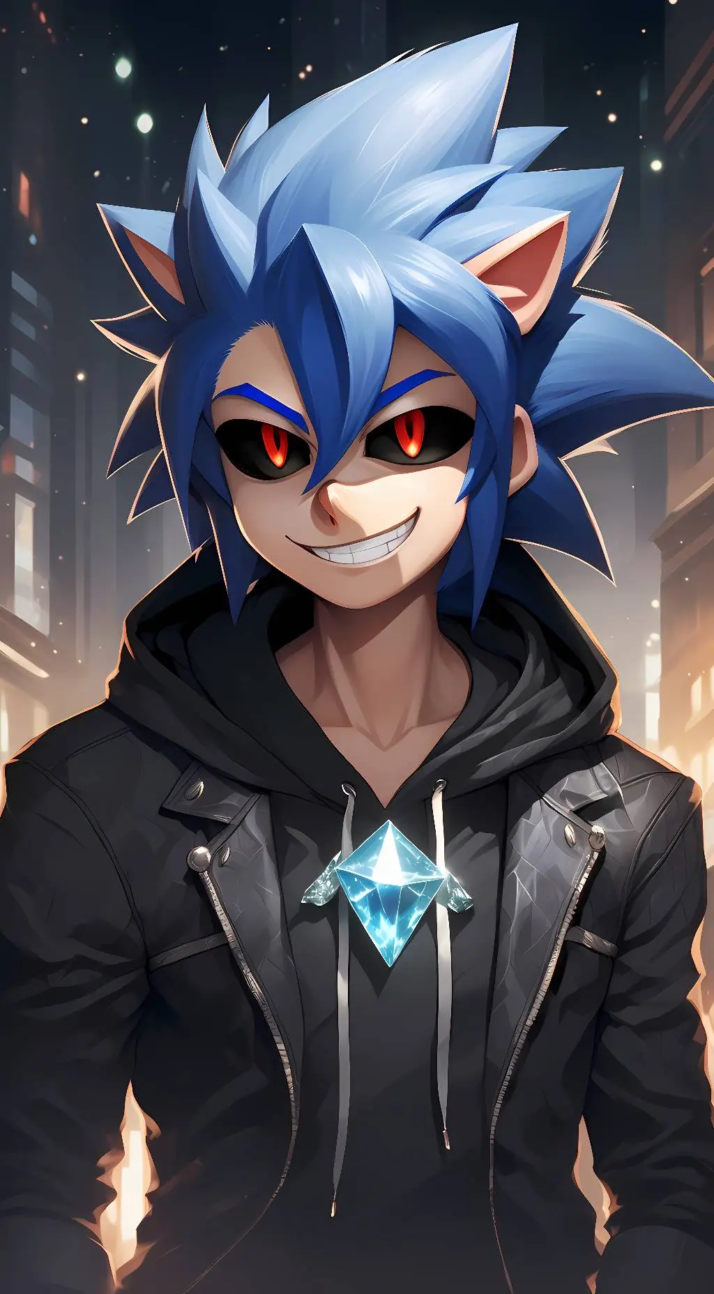 ai character: Sonic.exe background
