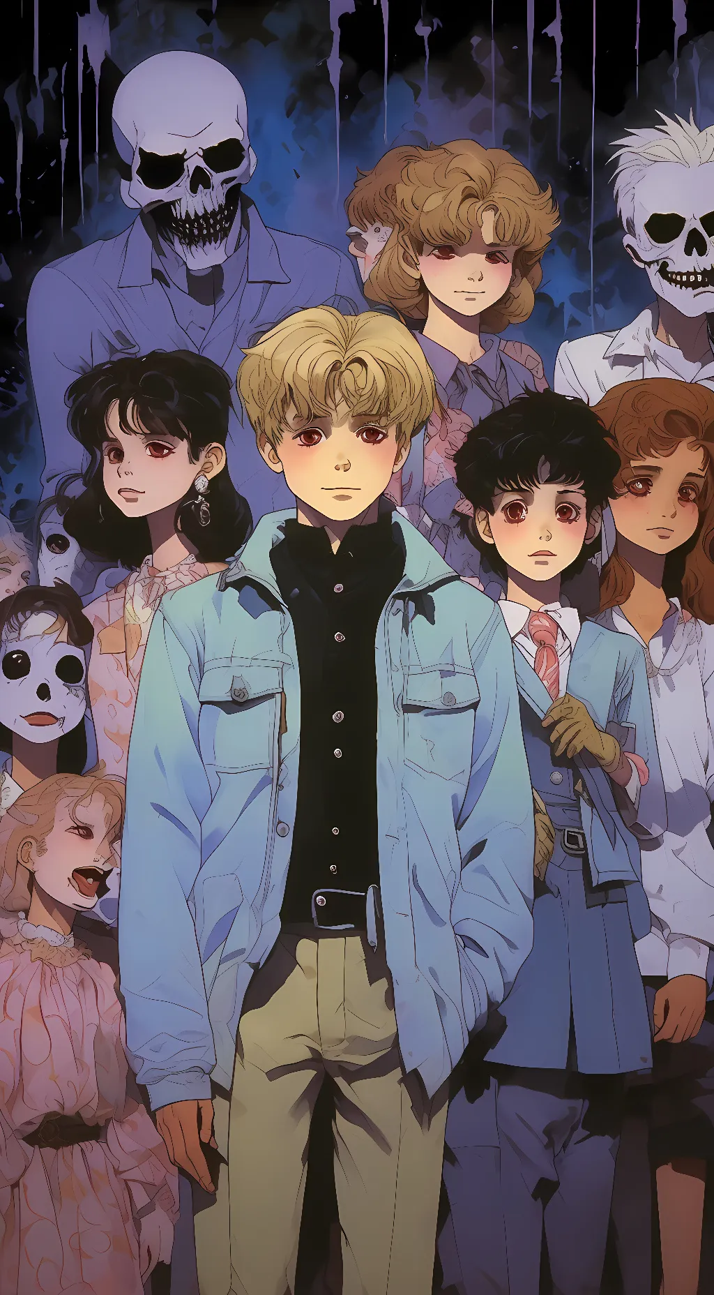 ai character: The FNAF Victims  background