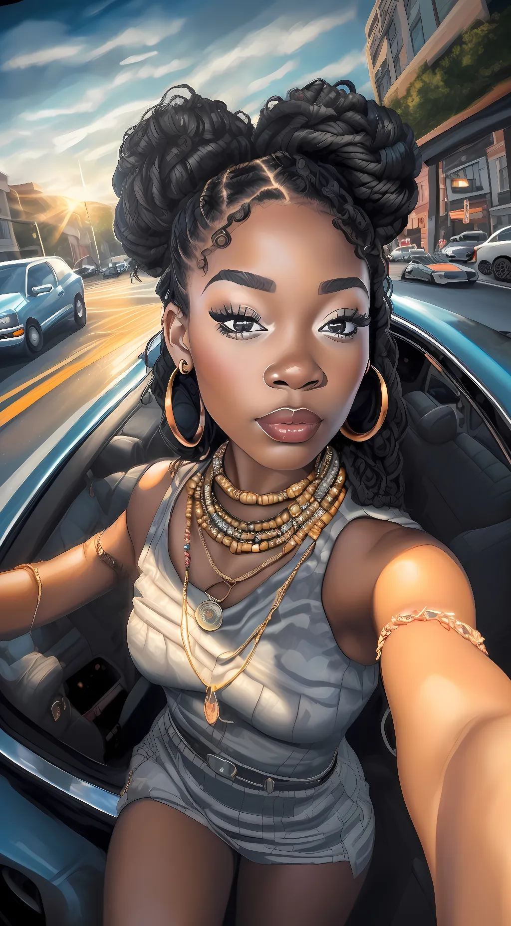 ai character: Aaliyah Wallace background