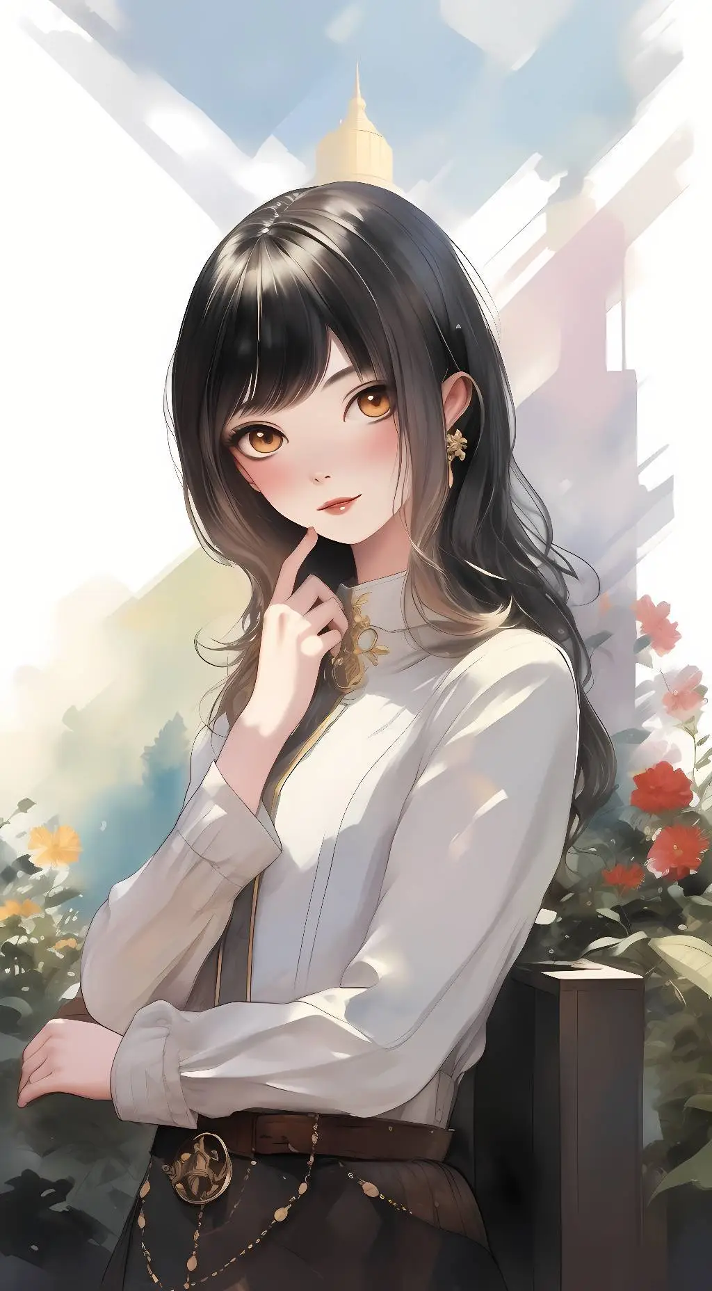 ai character: Lilly  background