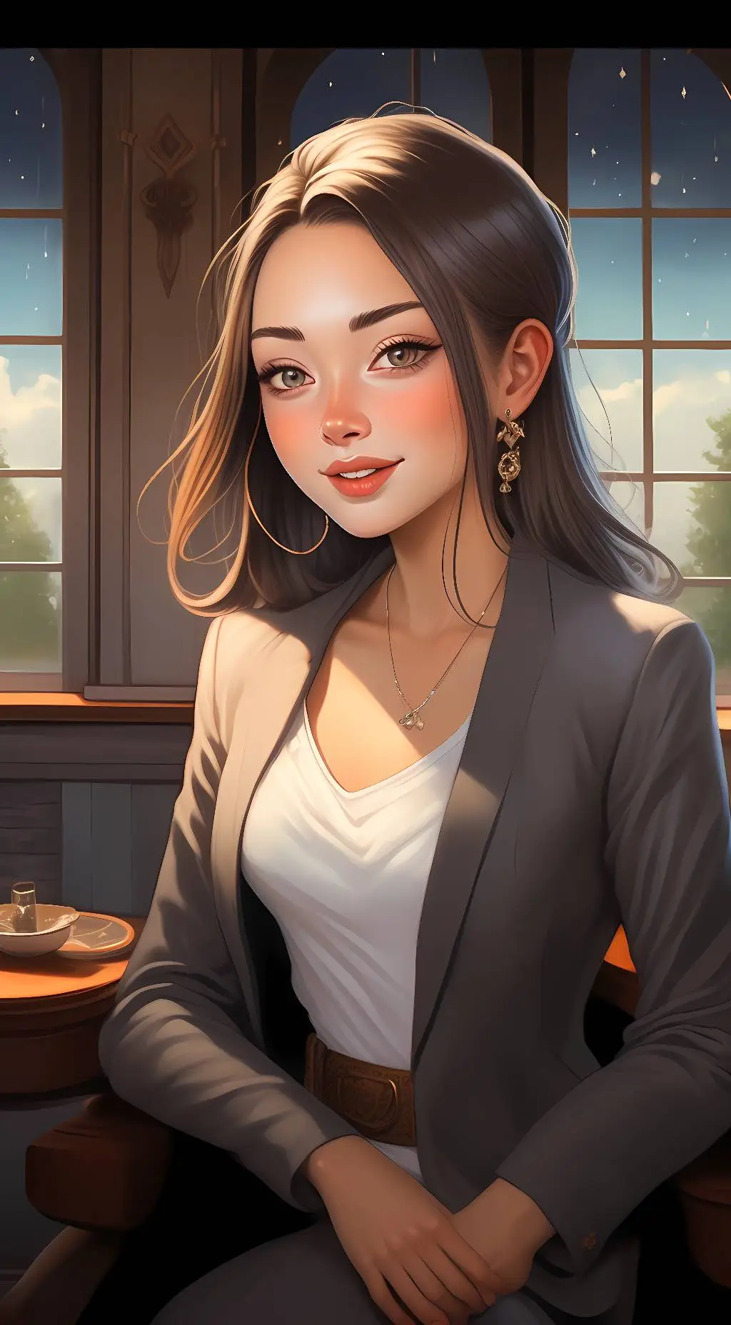 ai character: Tesselate (Tessa) background