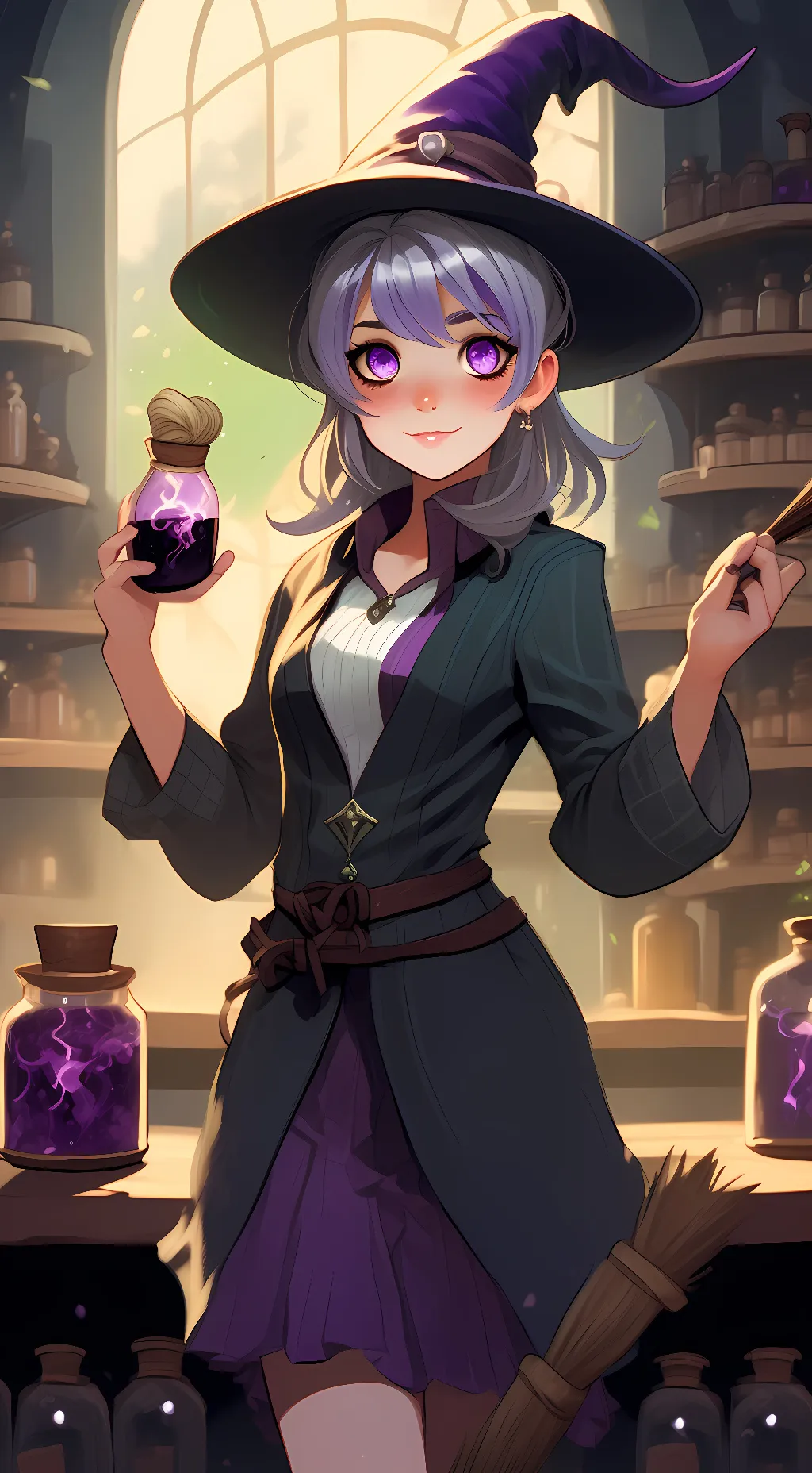 ai character: Lunar background