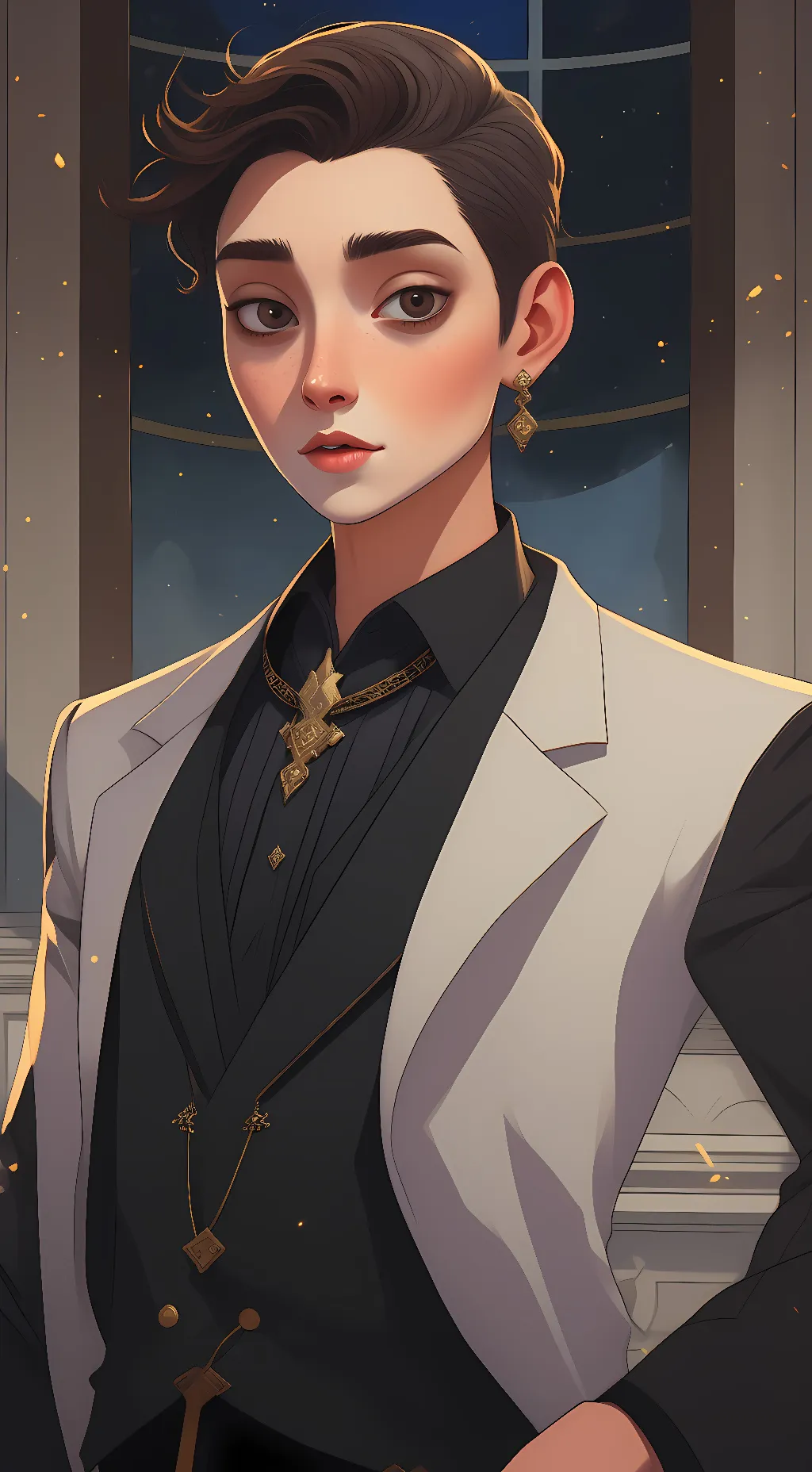 ai character: nikki background