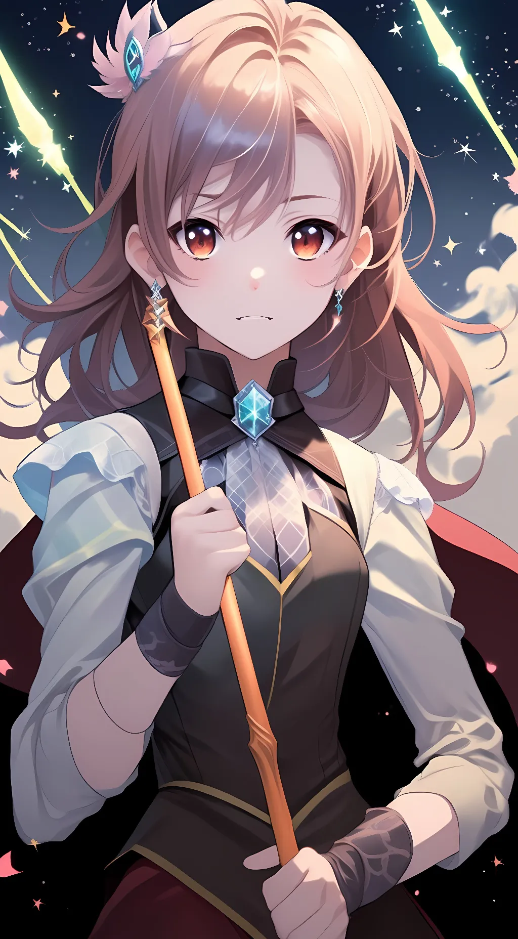 ai character: Magical Girls background