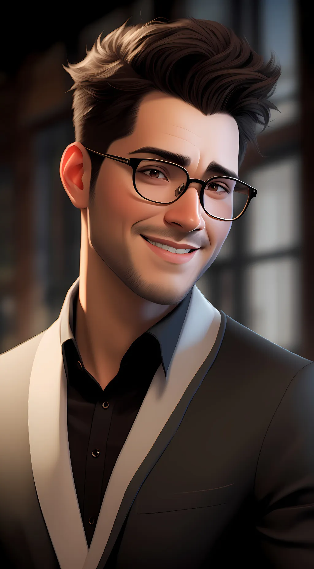 ai character: Dad background