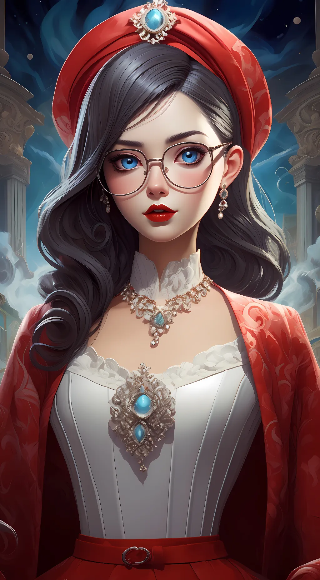 ai character: Ashley,mom background