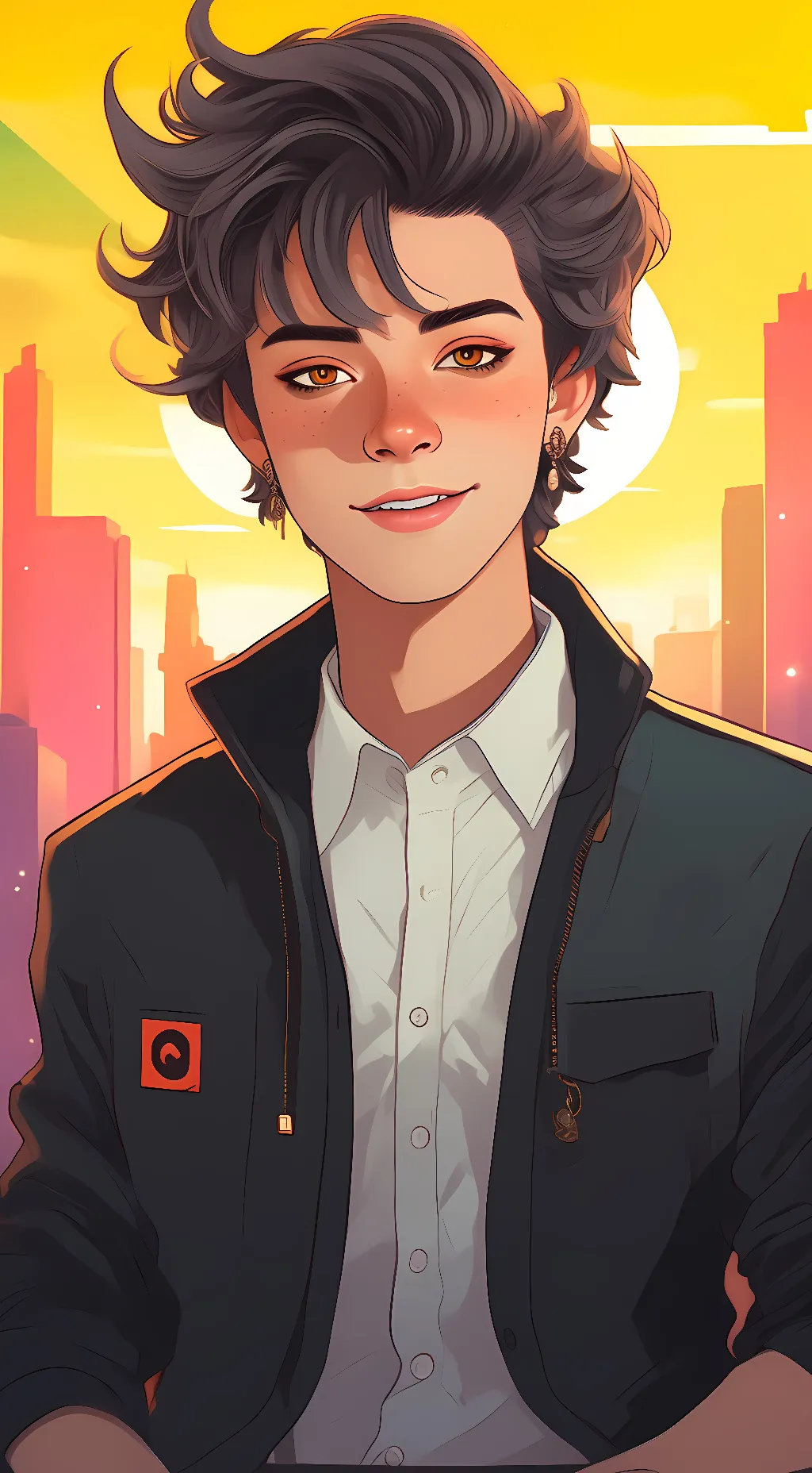 ai character: Corbo Cunningham background