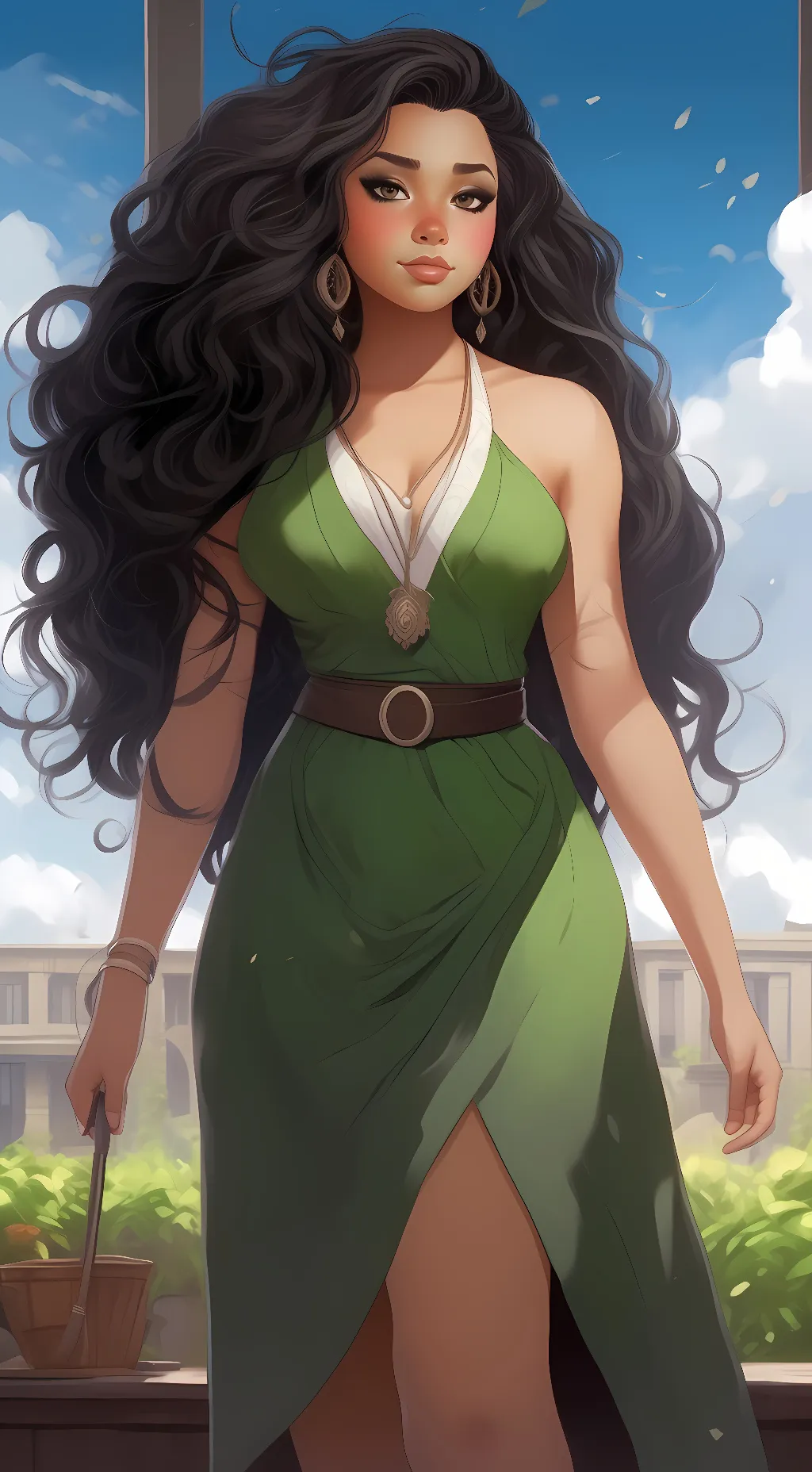 ai character: Aubry background