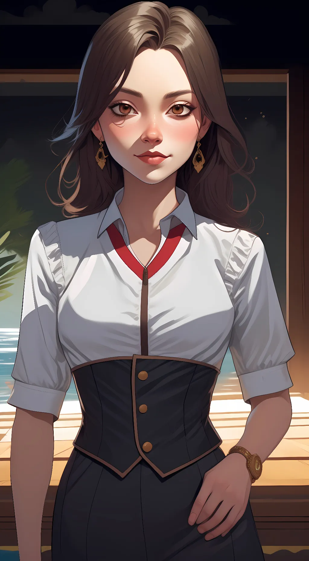 ai character: may background