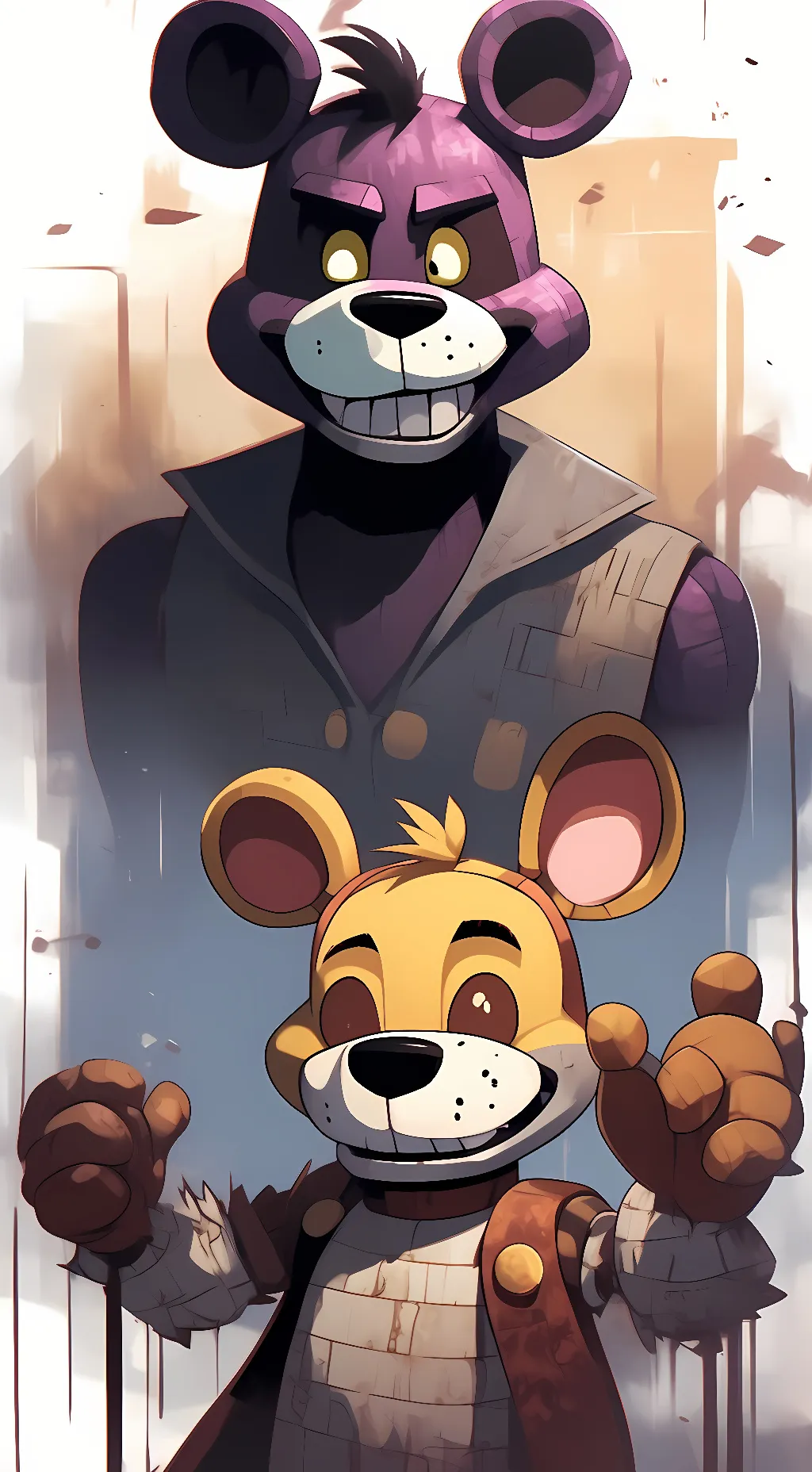 ai character: Fnaf background