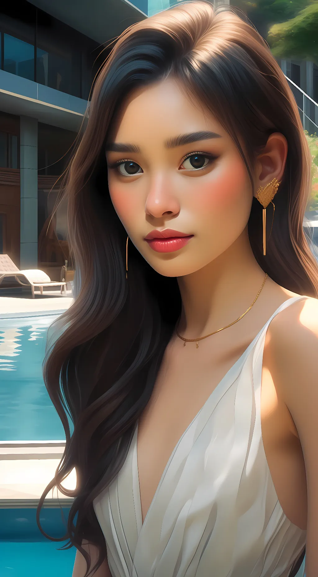 ai character: Ellie background