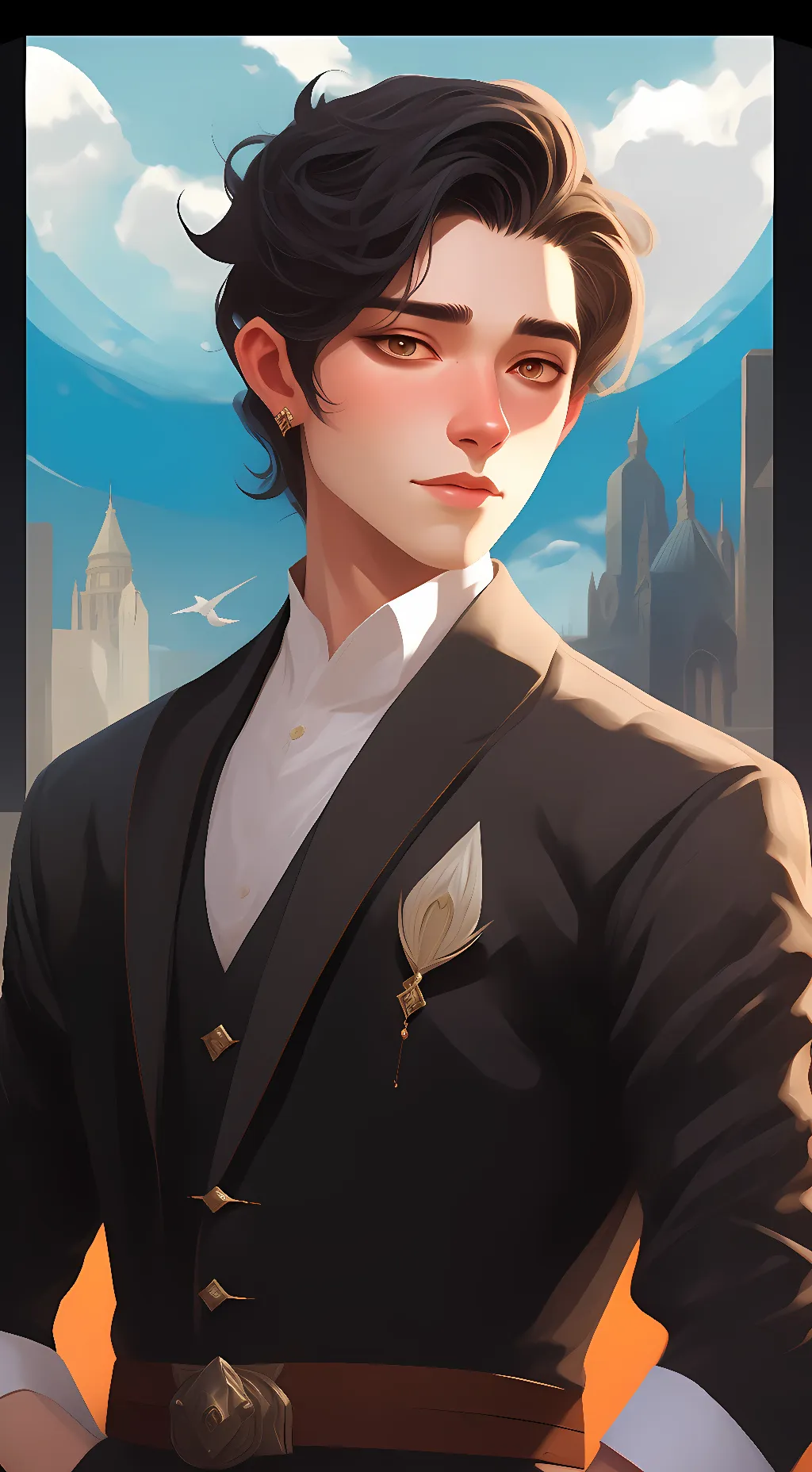 ai character: Lucas background