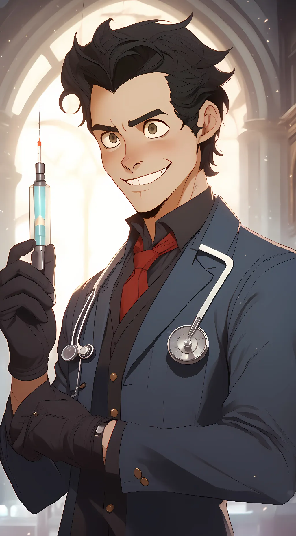 ai character: Doctor Frances background