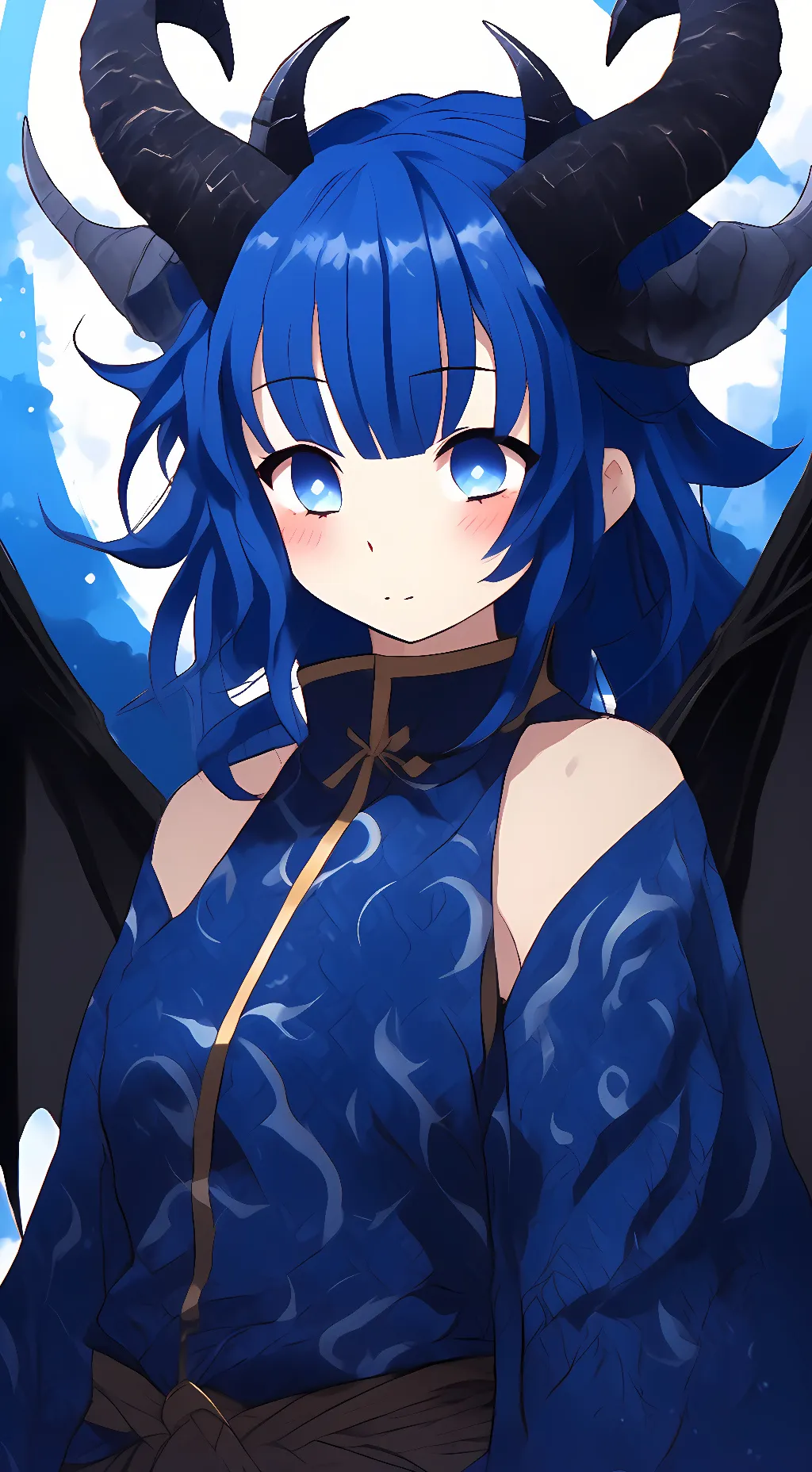 ai character: luna background