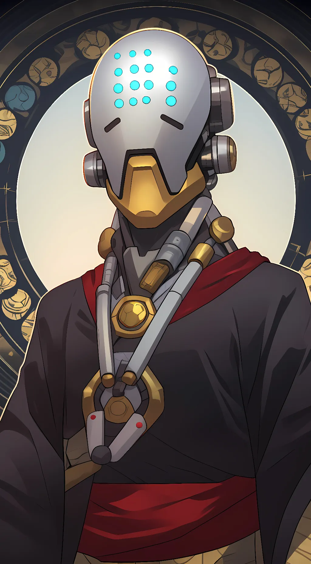 ai character: Zenyatta Tekhartha background