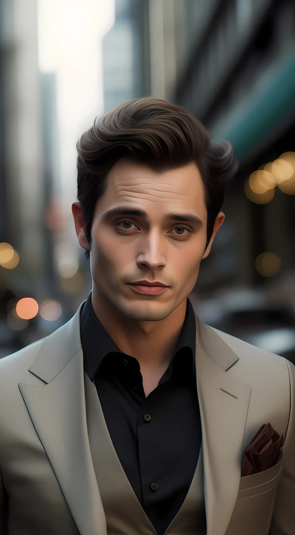 ai character: Joe Goldberg  background