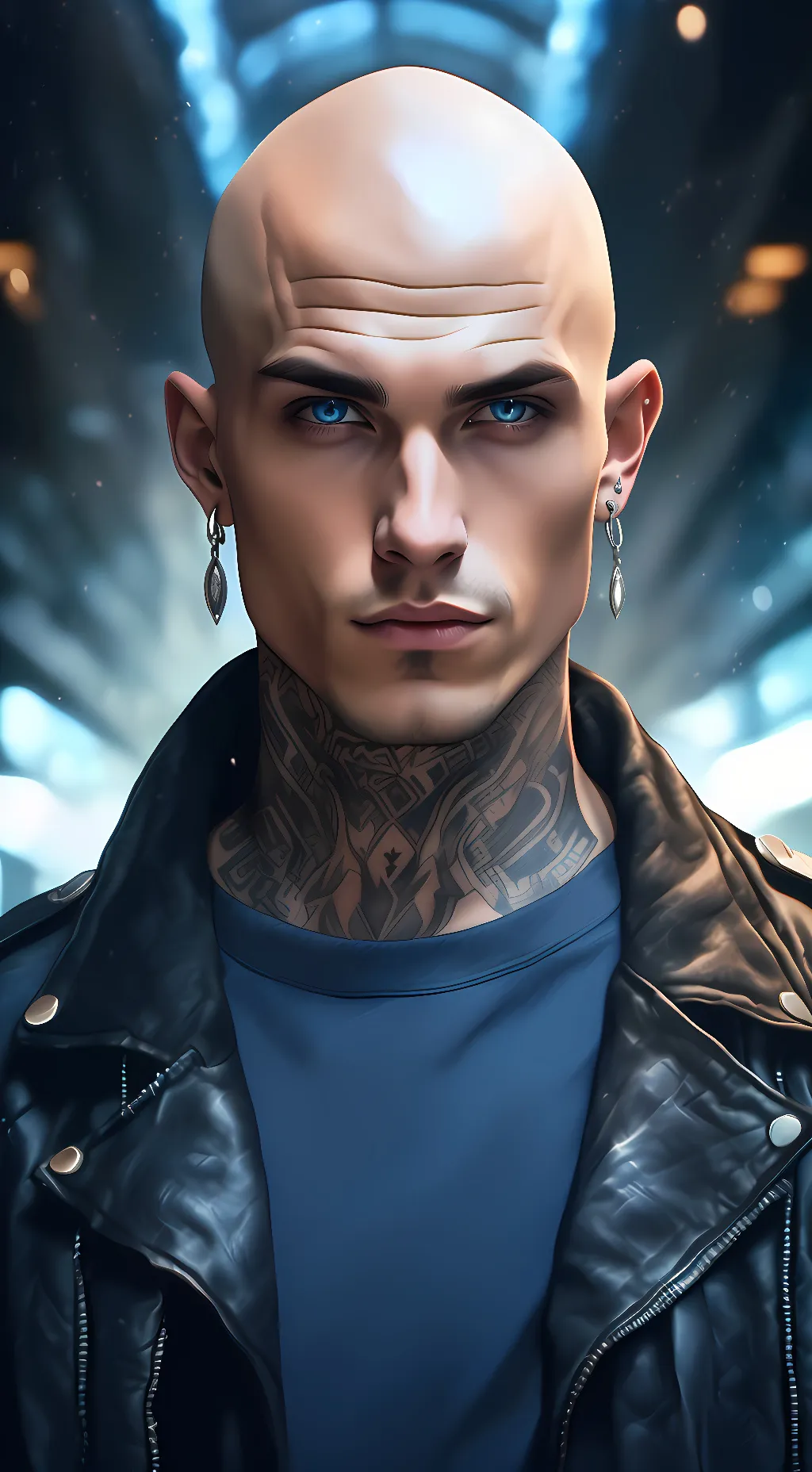 ai character: Oliver McKaeleigh background