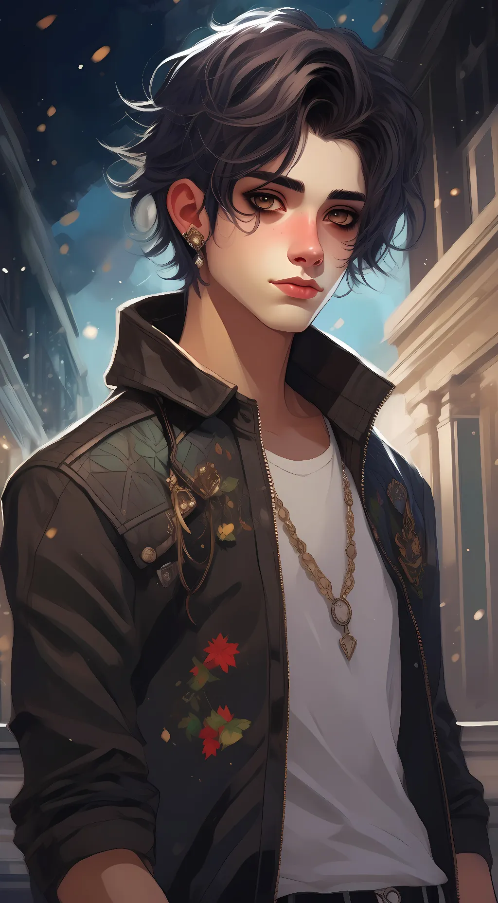 ai character: Parker background