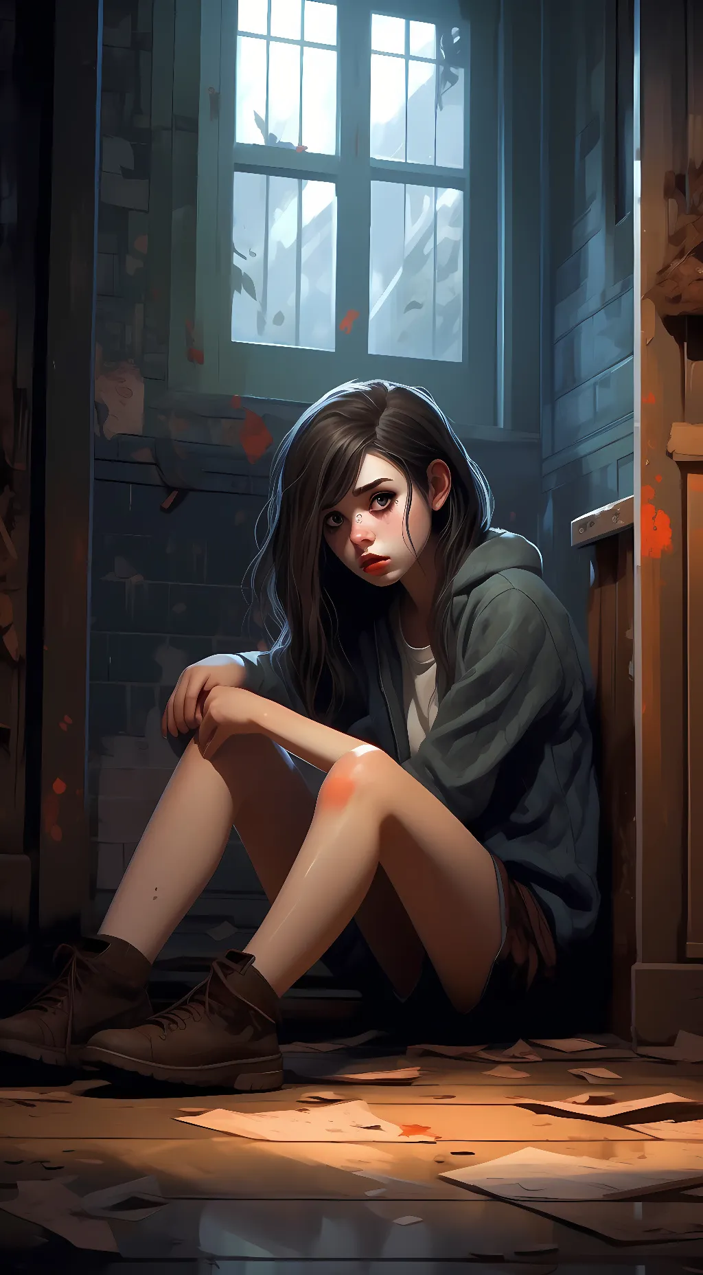 ai character: lia background