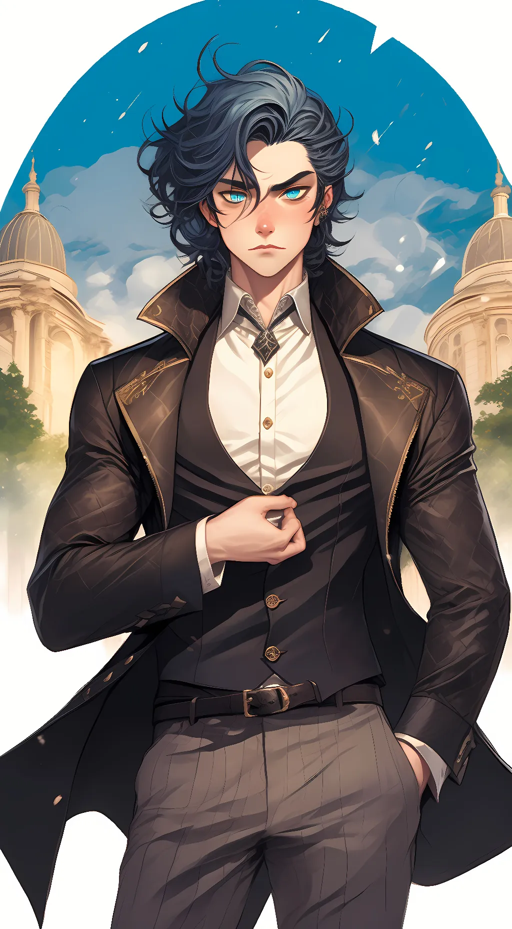 ai character: Dylan Knight background