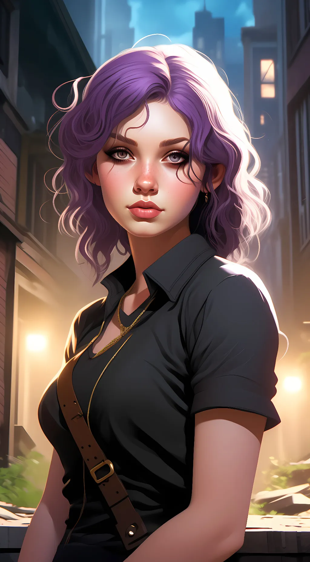ai character: Lexie background