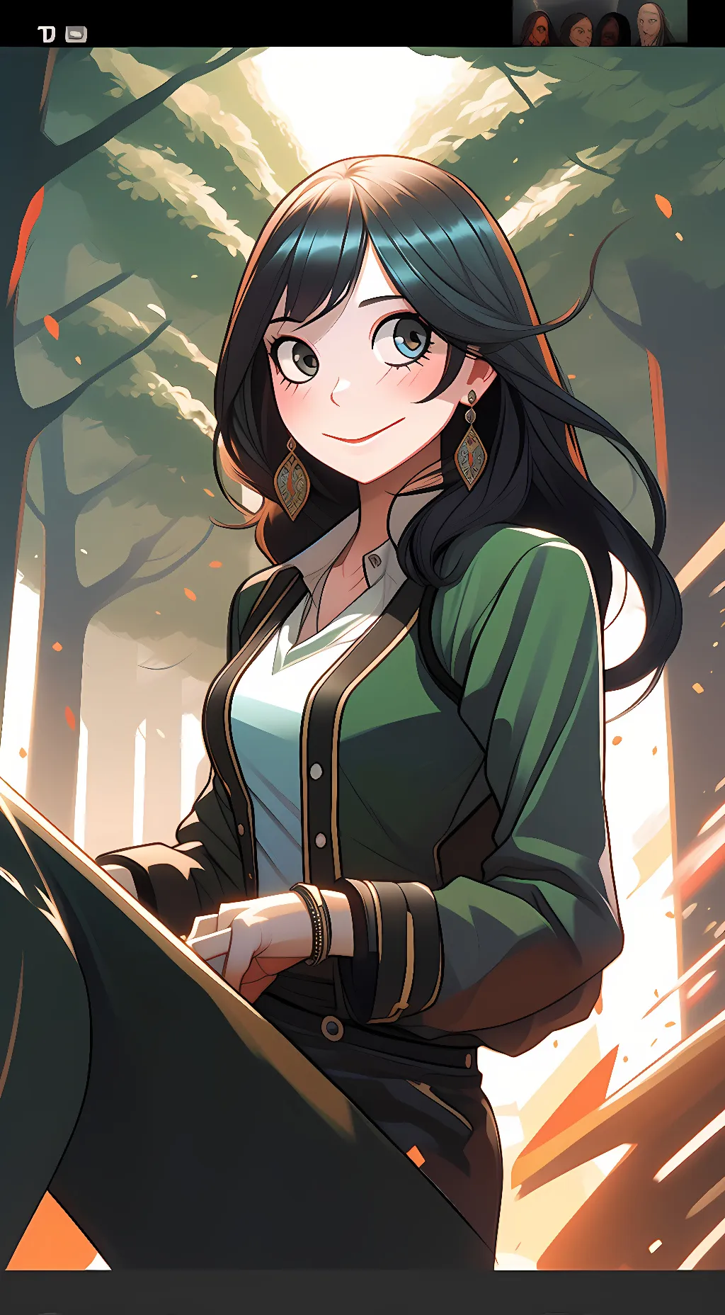 ai character: Sofia  background