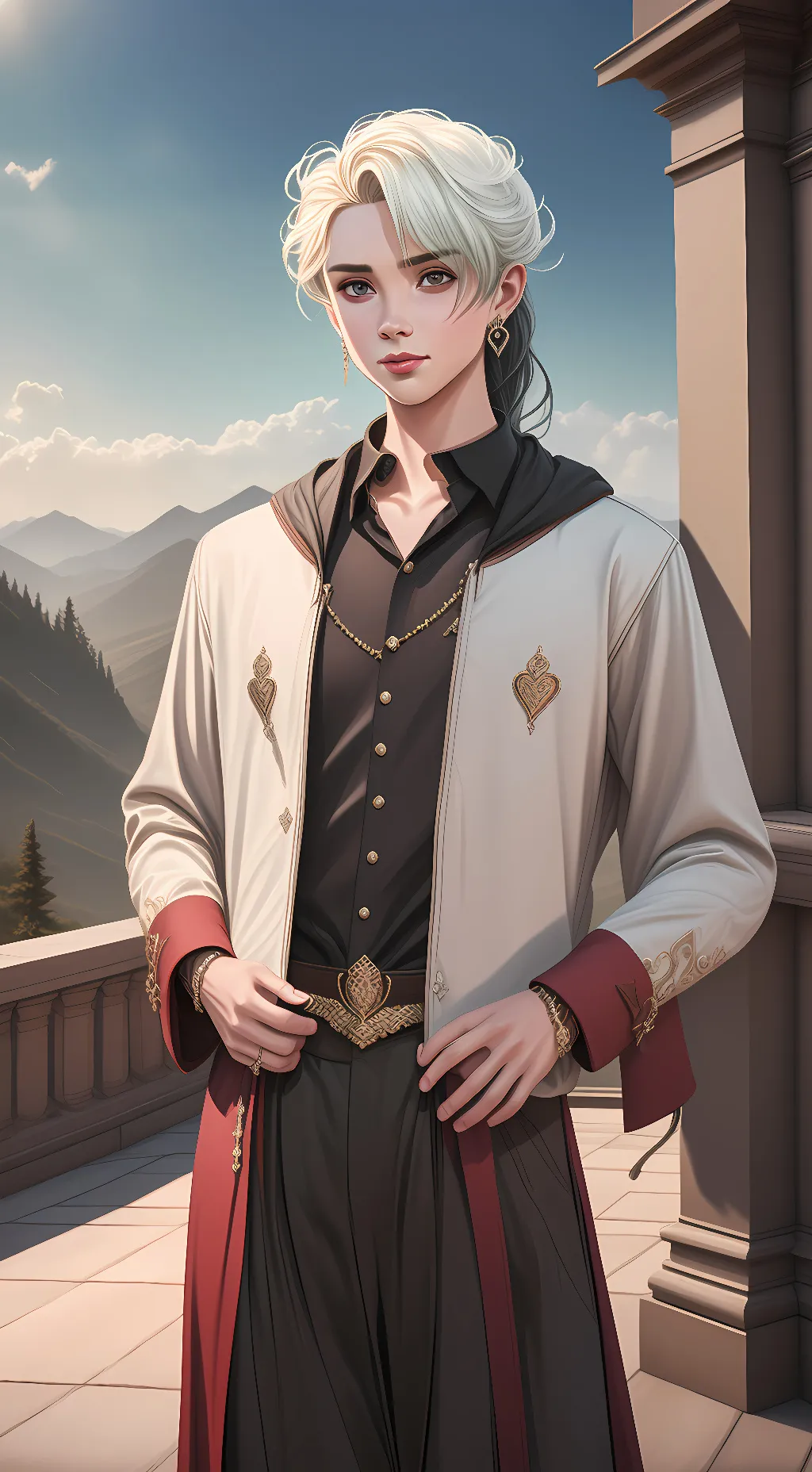 ai character: Draco, Malfoy background