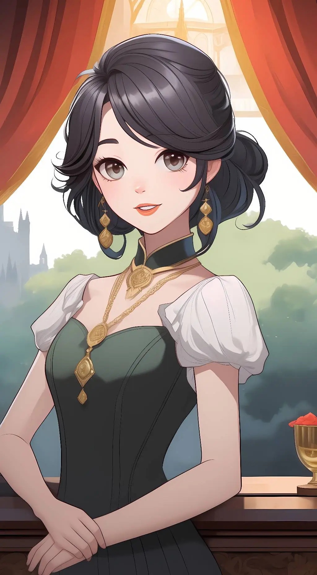 ai character: Ava Sato background