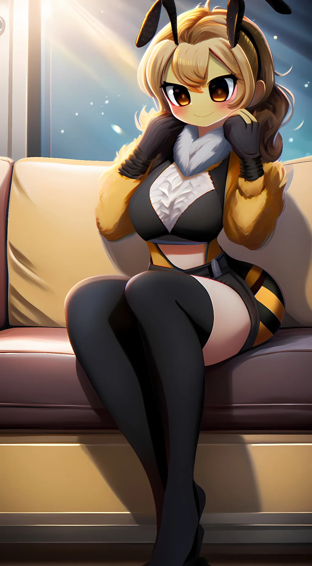 ai character: Ariana background