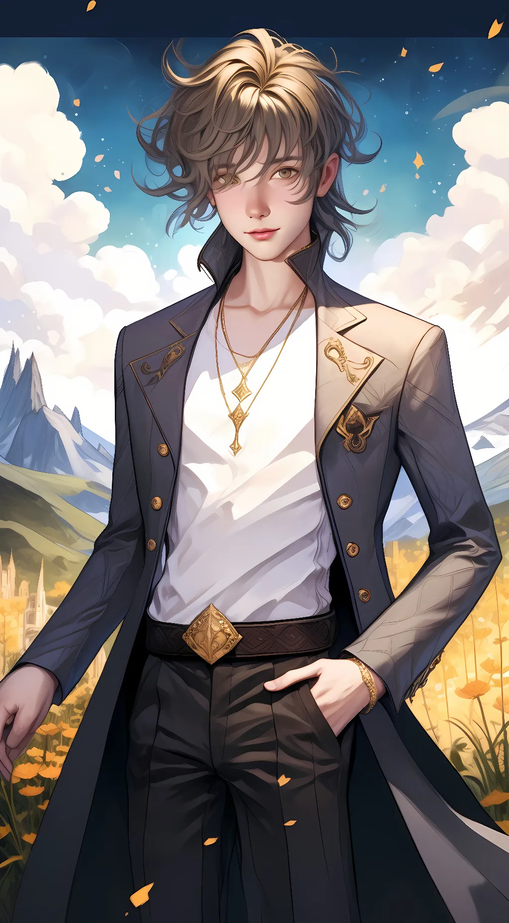 ai character: ☆~Alex~☆ background