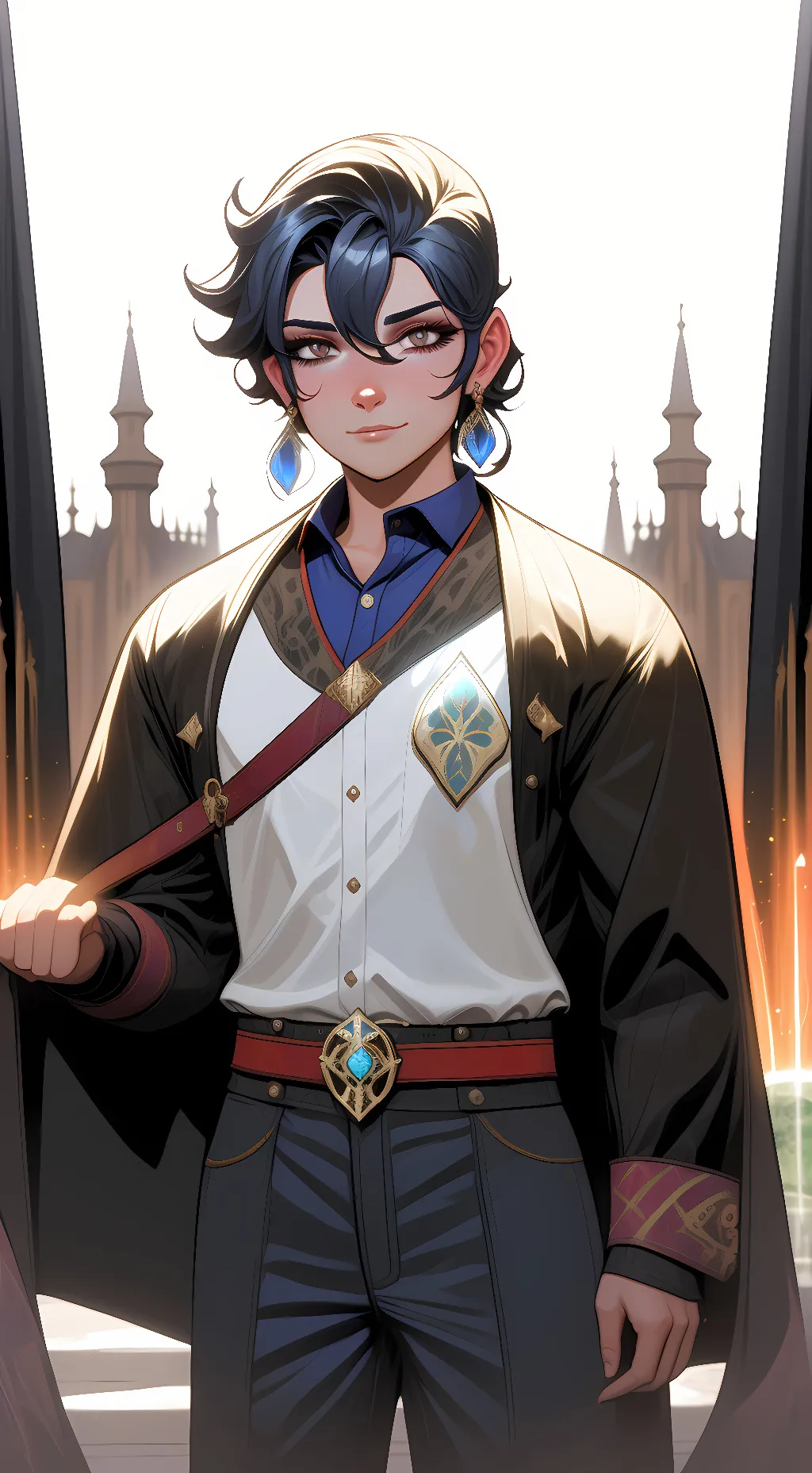 ai character: Jackie  background